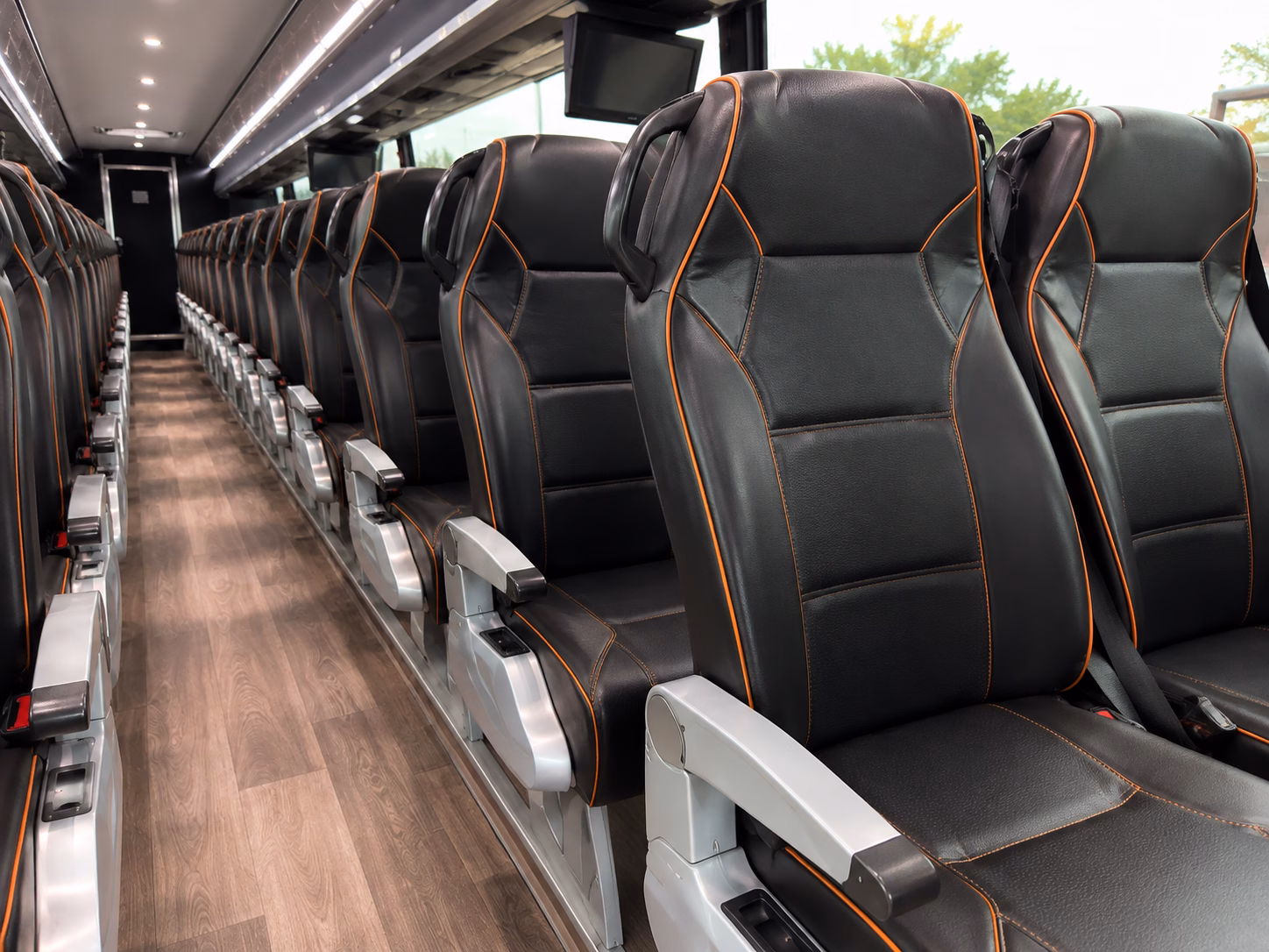 bus rentals to patriots and revolution games at gillette stadium