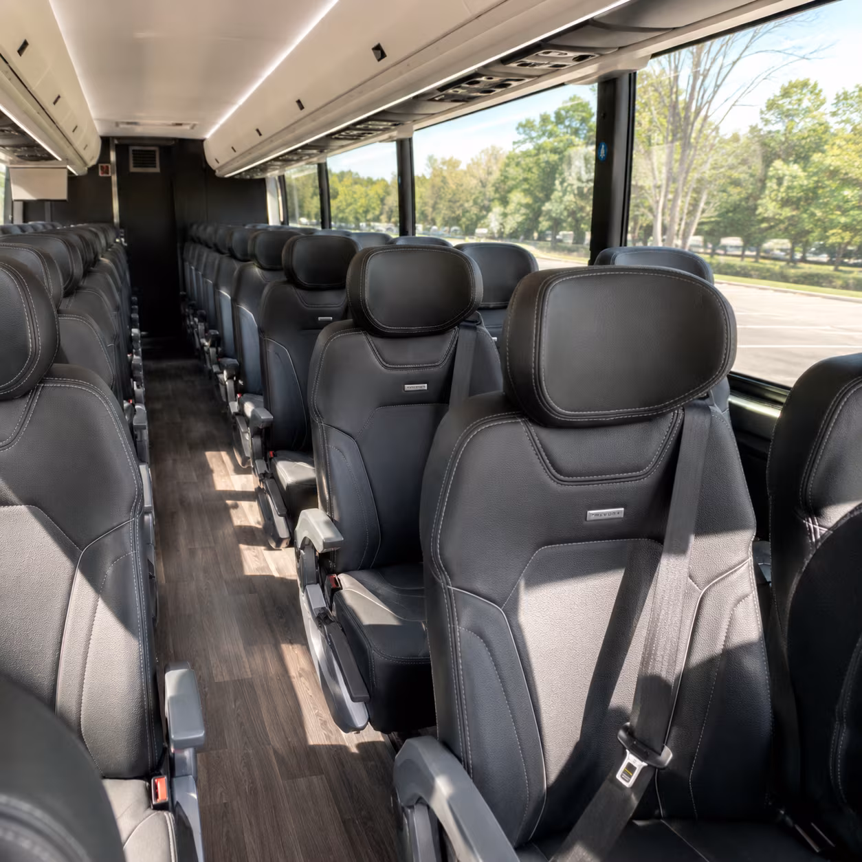 lynn charter bus interior