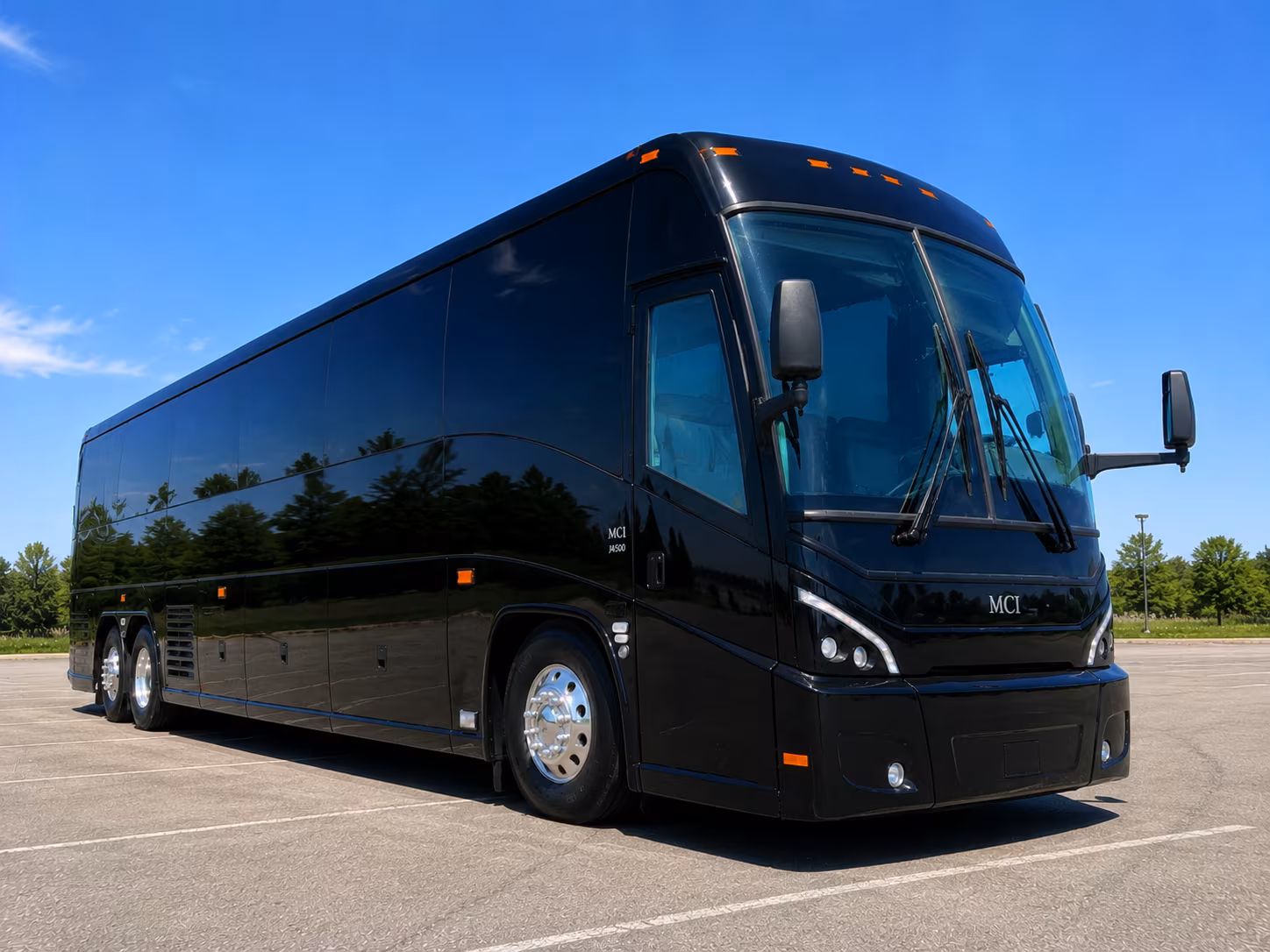 lynn charter bus rental exterior