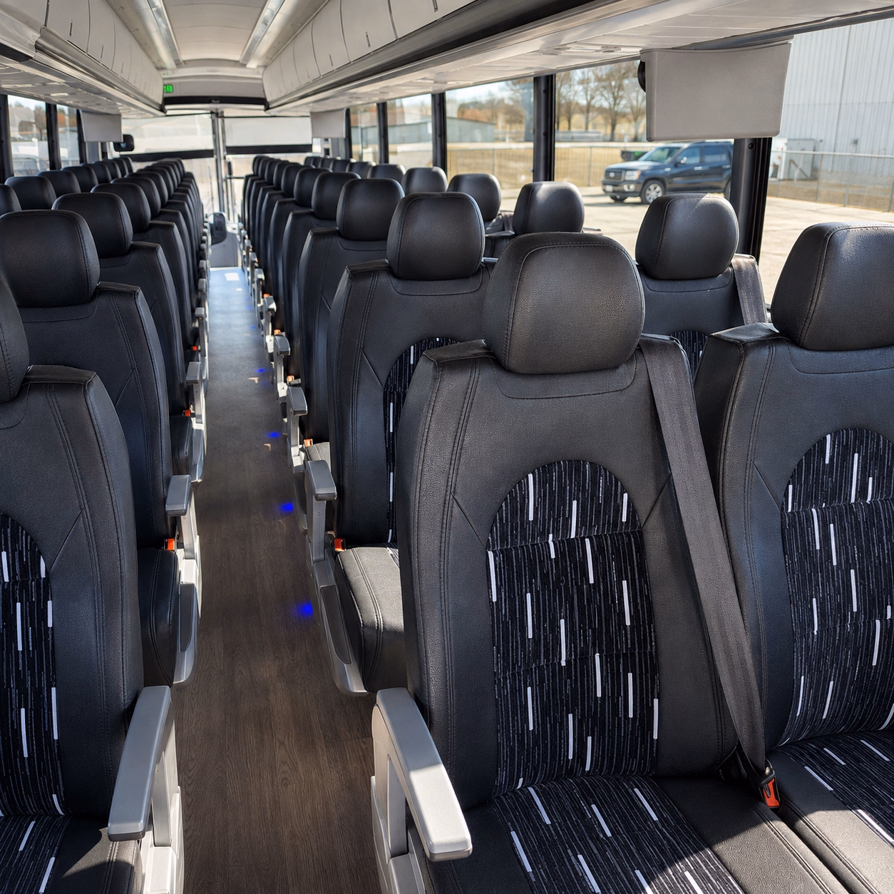 lynn charter bus rental inside