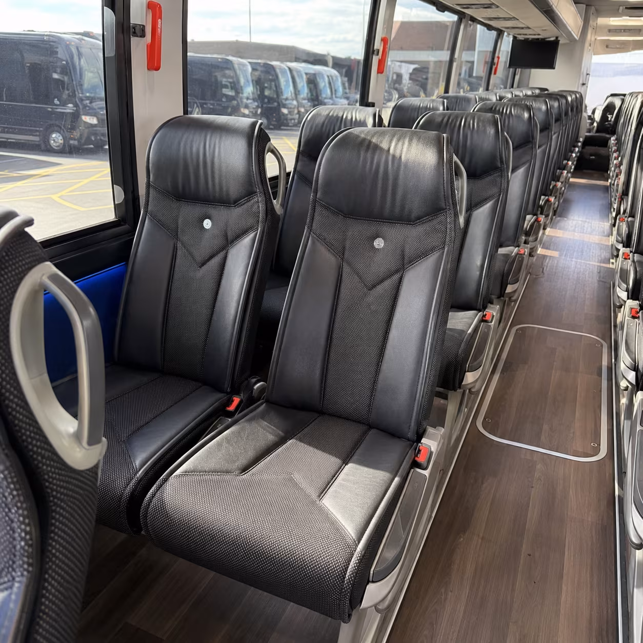 lynn charter bus rental interior
