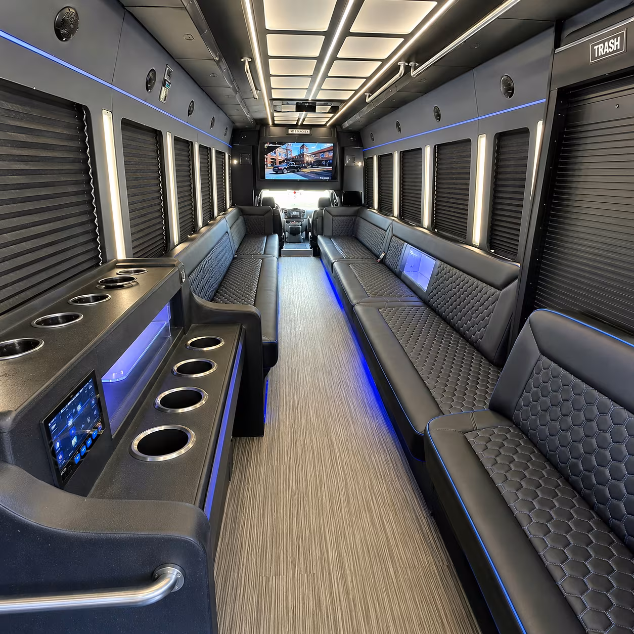 lynn party bus rental interior